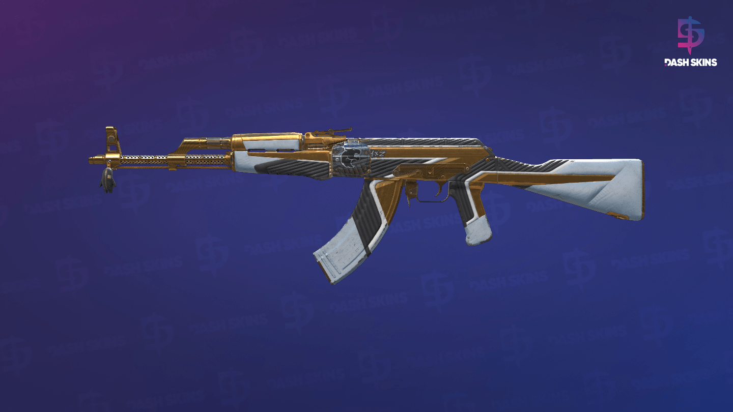 AK-47 | The Oligarch (Well-Worn) Screenshot Playside