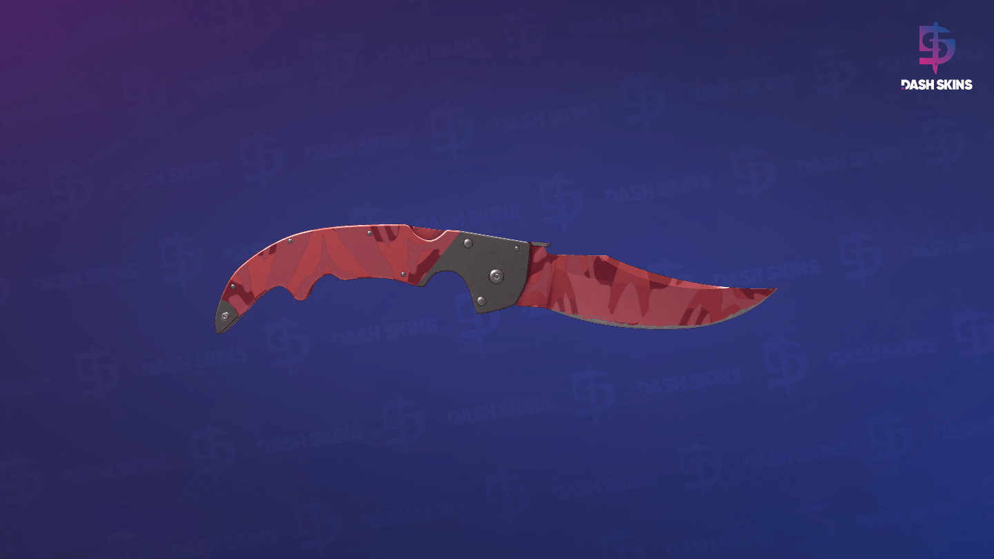 ★ Falchion Knife | Slaughter (Minimal Wear) Screenshot Playside