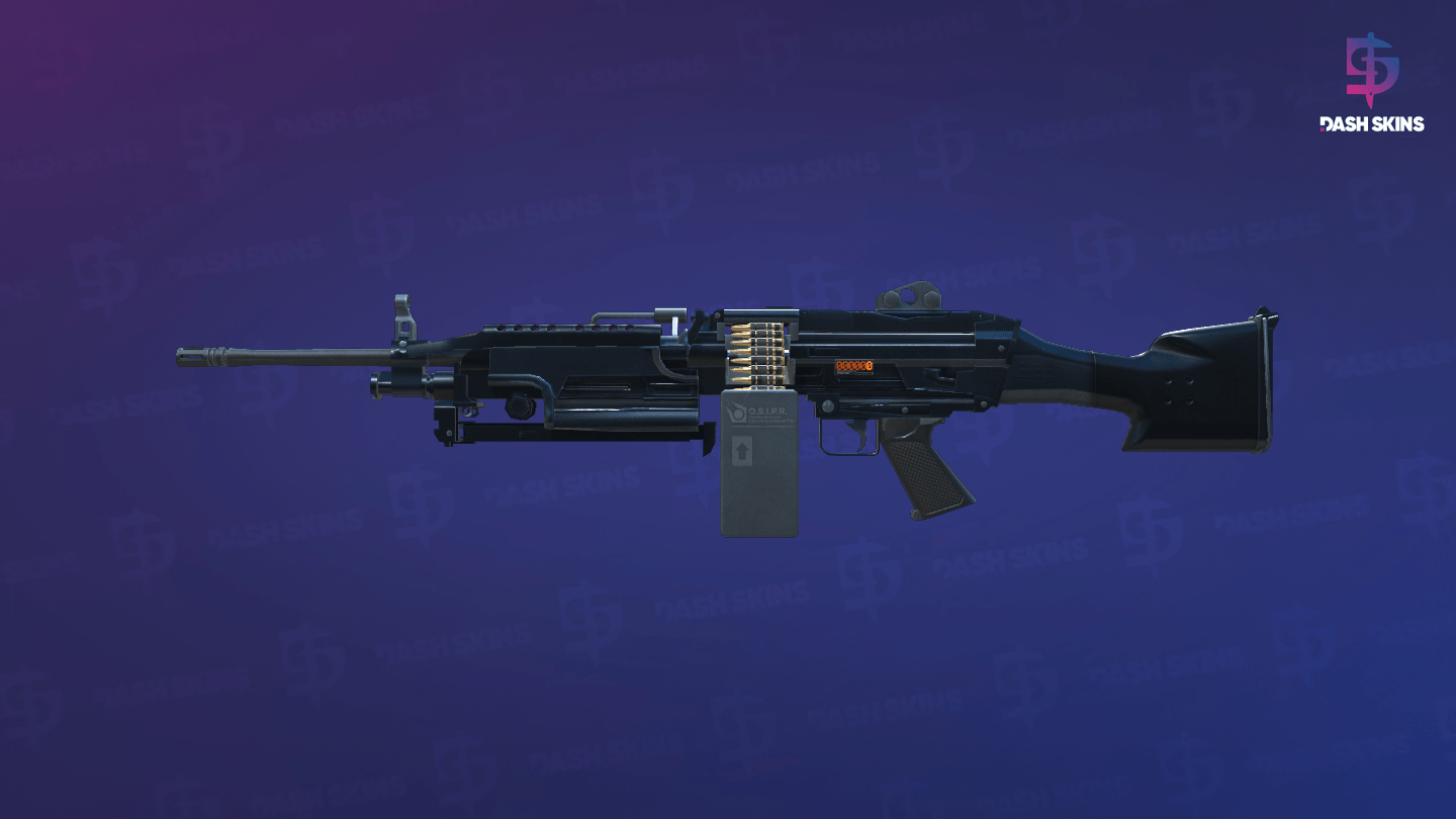 StatTrak™ M249 | O.S.I.P.R. (Field-Tested) Screenshot Playside