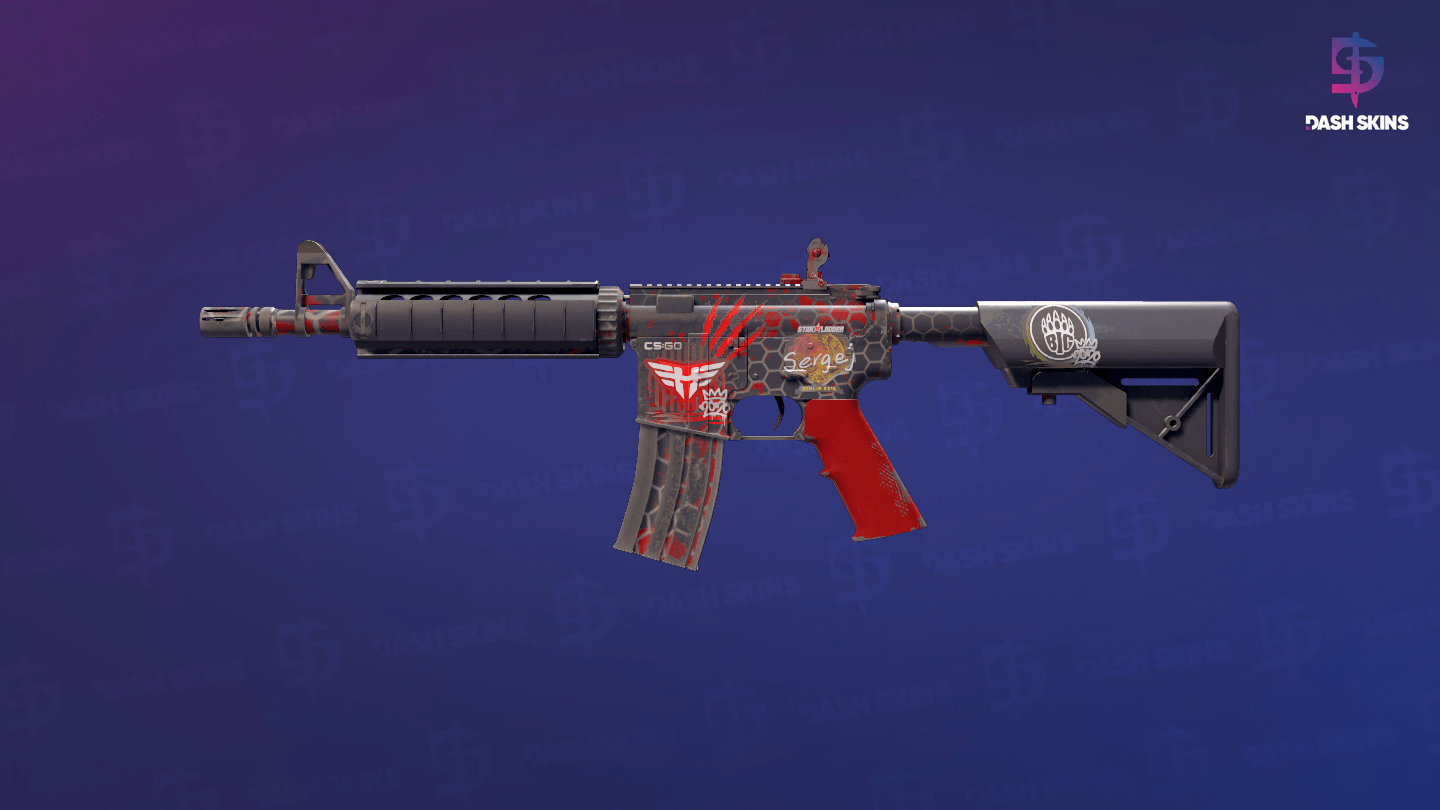 M4A4 | Converter (Minimal Wear) Screenshot Playside