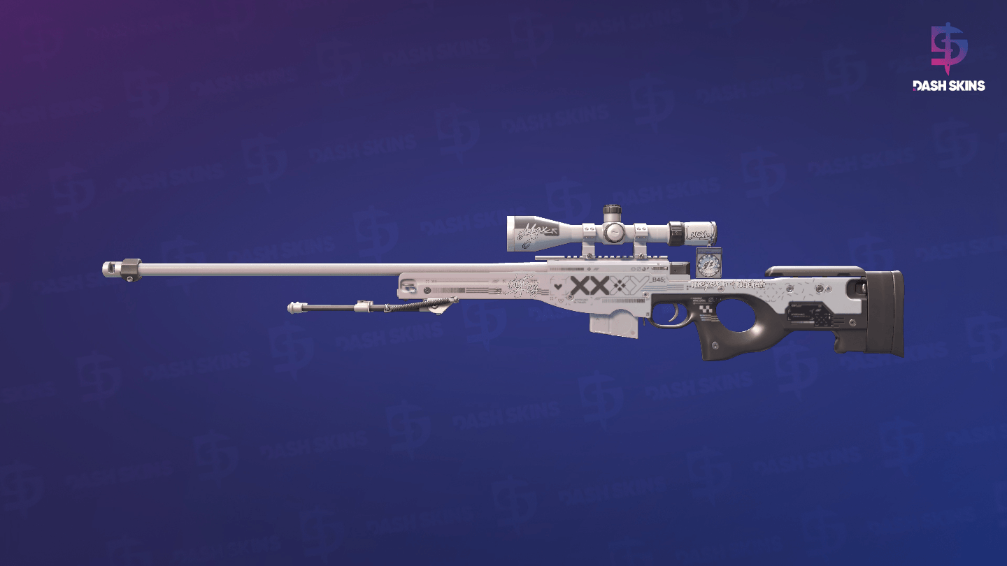 AWP | Printstream (Minimal Wear) Screenshot Playside