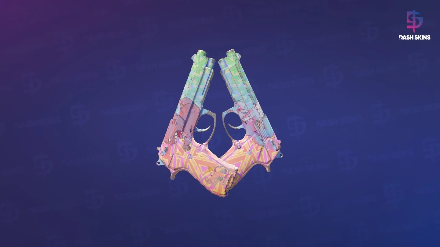 Dual Berettas | Sweet Little Angels (Field-Tested) Screenshot Playside
