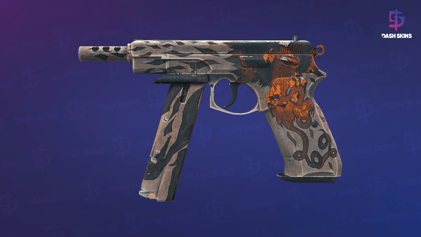 CZ75-Auto | Circaetus (Minimal Wear) Screenshot Playside