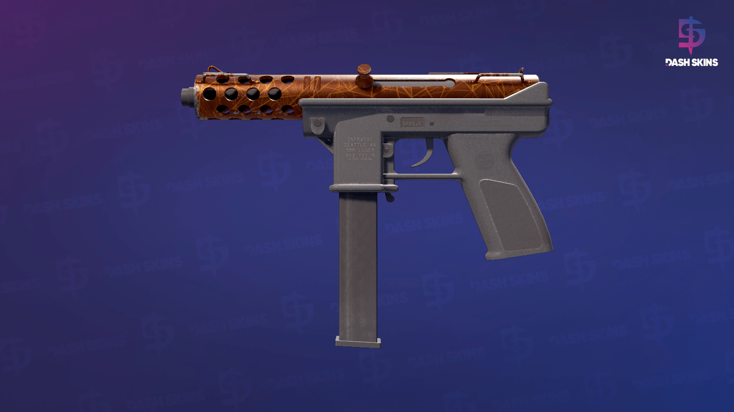 Tec-9 | Red Quartz (Factory New) Screenshot Playside