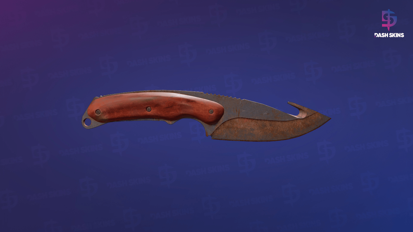 ★ Gut Knife | Rust Coat (Battle-Scarred) Screenshot Playside