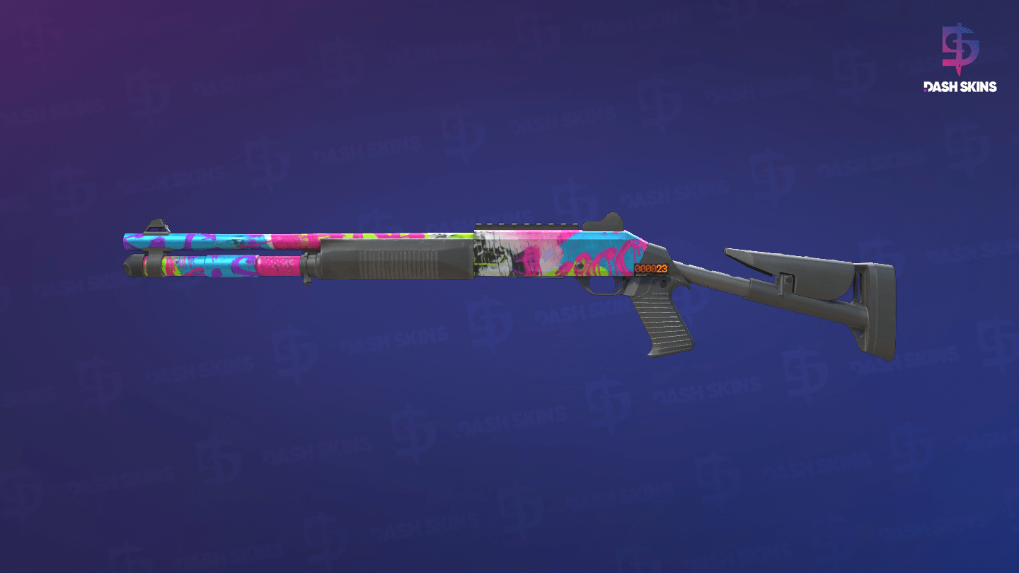 StatTrak™ XM1014 | XOXO (Minimal Wear) Screenshot Playside