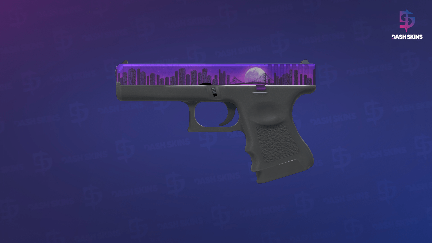 Glock-18 | Moonrise (Minimal Wear) Screenshot Playside