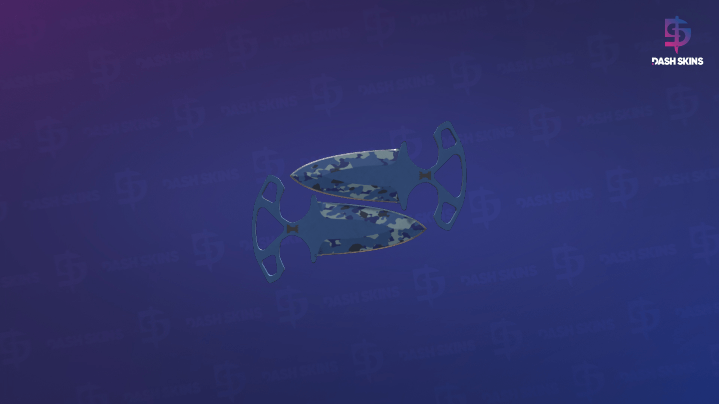 ★ Shadow Daggers | Bright Water (Minimal Wear) Screenshot Playside