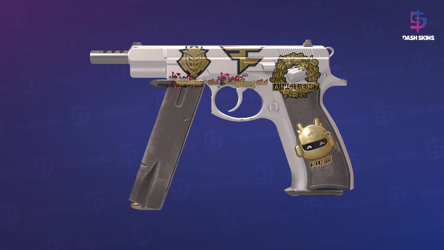 Souvenir CZ75-Auto | Silver (Factory New) Screenshot Playside