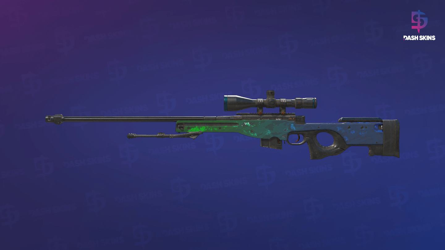 AWP | Ice Coaled (Battle-Scarred) Screenshot Playside