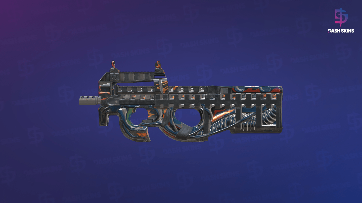 P90 | Vent Rush (Field-Tested) Screenshot Playside