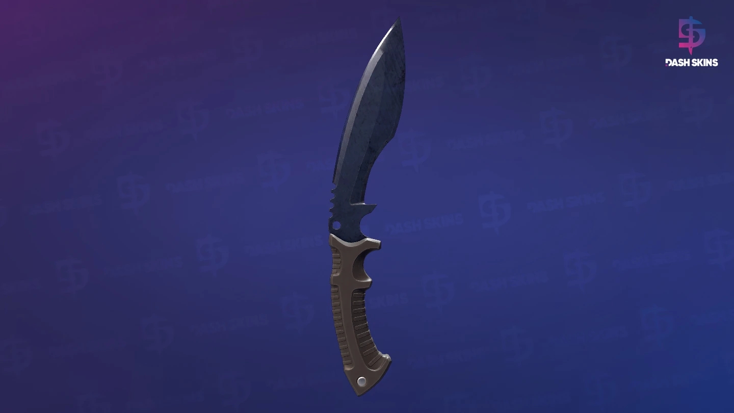 ★ Kukri Knife | Blue Steel (Minimal Wear) Screenshot Playside