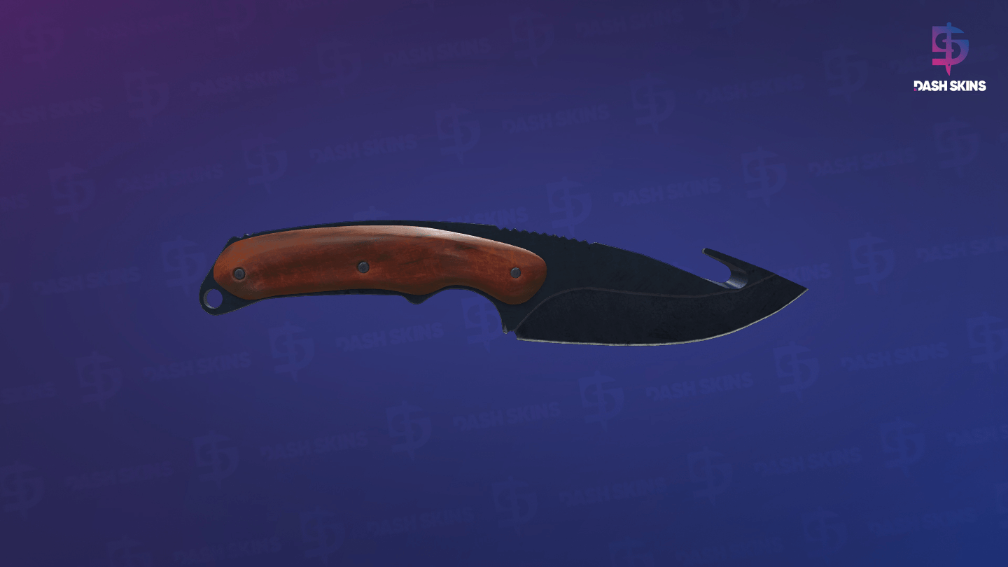 ★ Gut Knife | Blue Steel (Well-Worn) Screenshot Playside