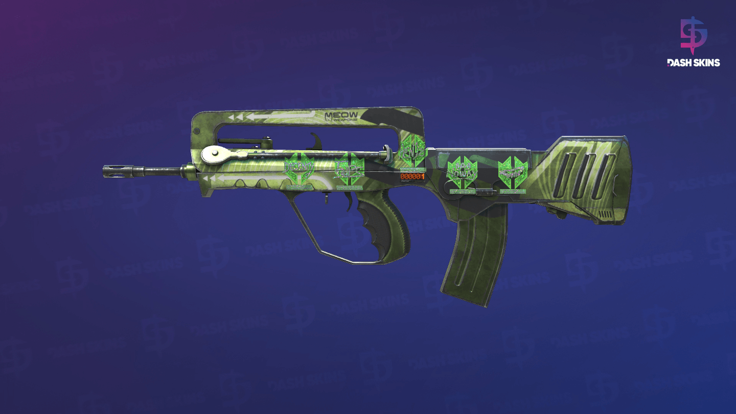 StatTrak™ FAMAS | Meow 36 (Factory New) Screenshot Playside