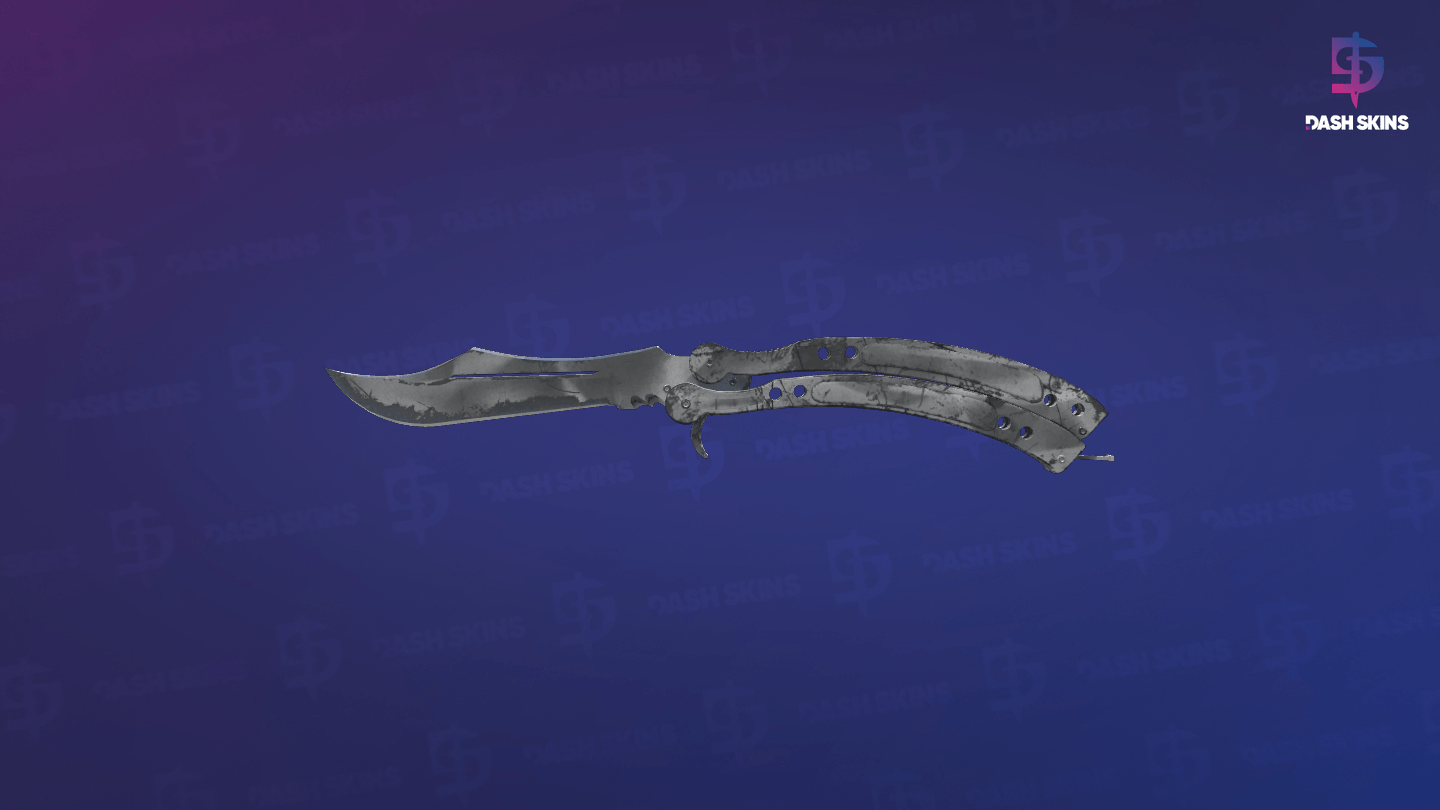 ★ Butterfly Knife | Urban Masked (Well-Worn) Screenshot Playside