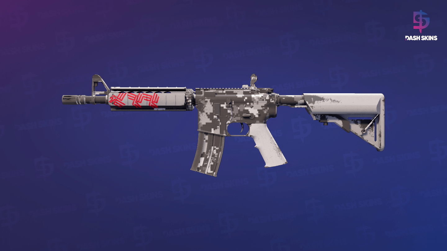 M4A4 | Urban DDPAT (Minimal Wear) Screenshot Playside