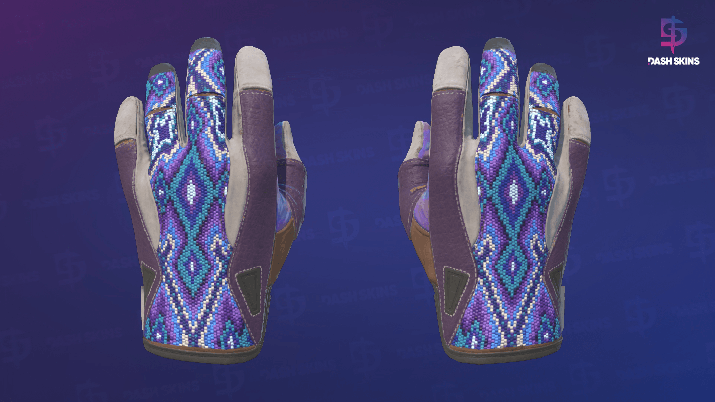 ★ Sport Gloves | Violet Beadwork (Minimal Wear) Screenshot Playside