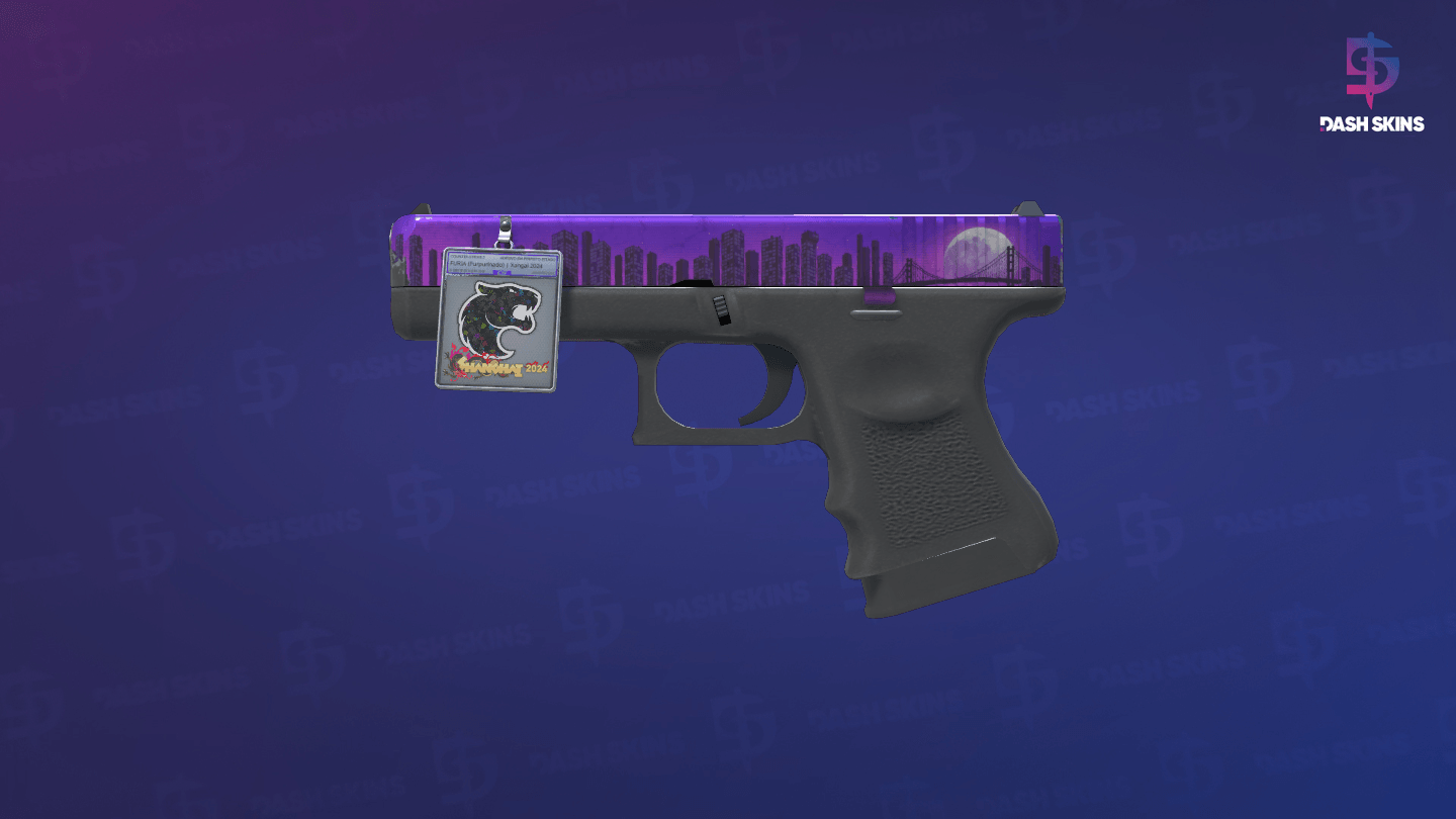 Glock-18 | Moonrise (Field-Tested) Screenshot Playside