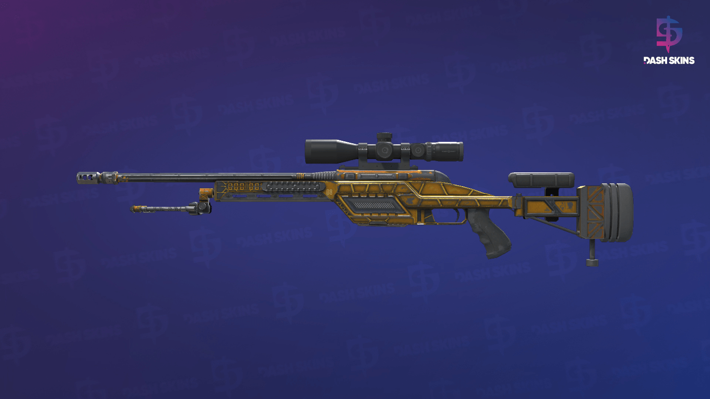 SSG 08 | Big Iron (Well-Worn) Screenshot Playside