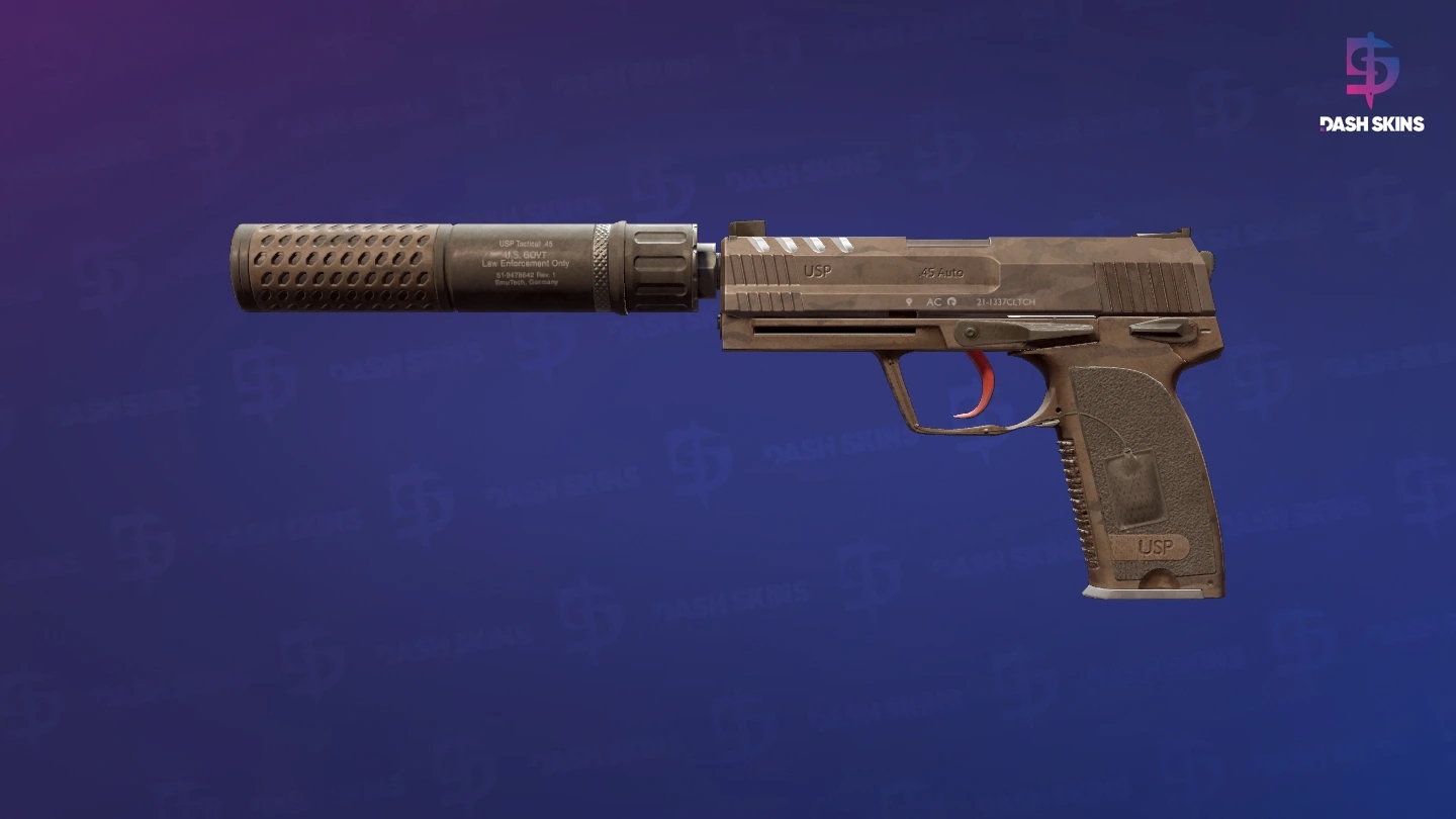 USP-S | Desert Tactical (Well-Worn) Screenshot Playside