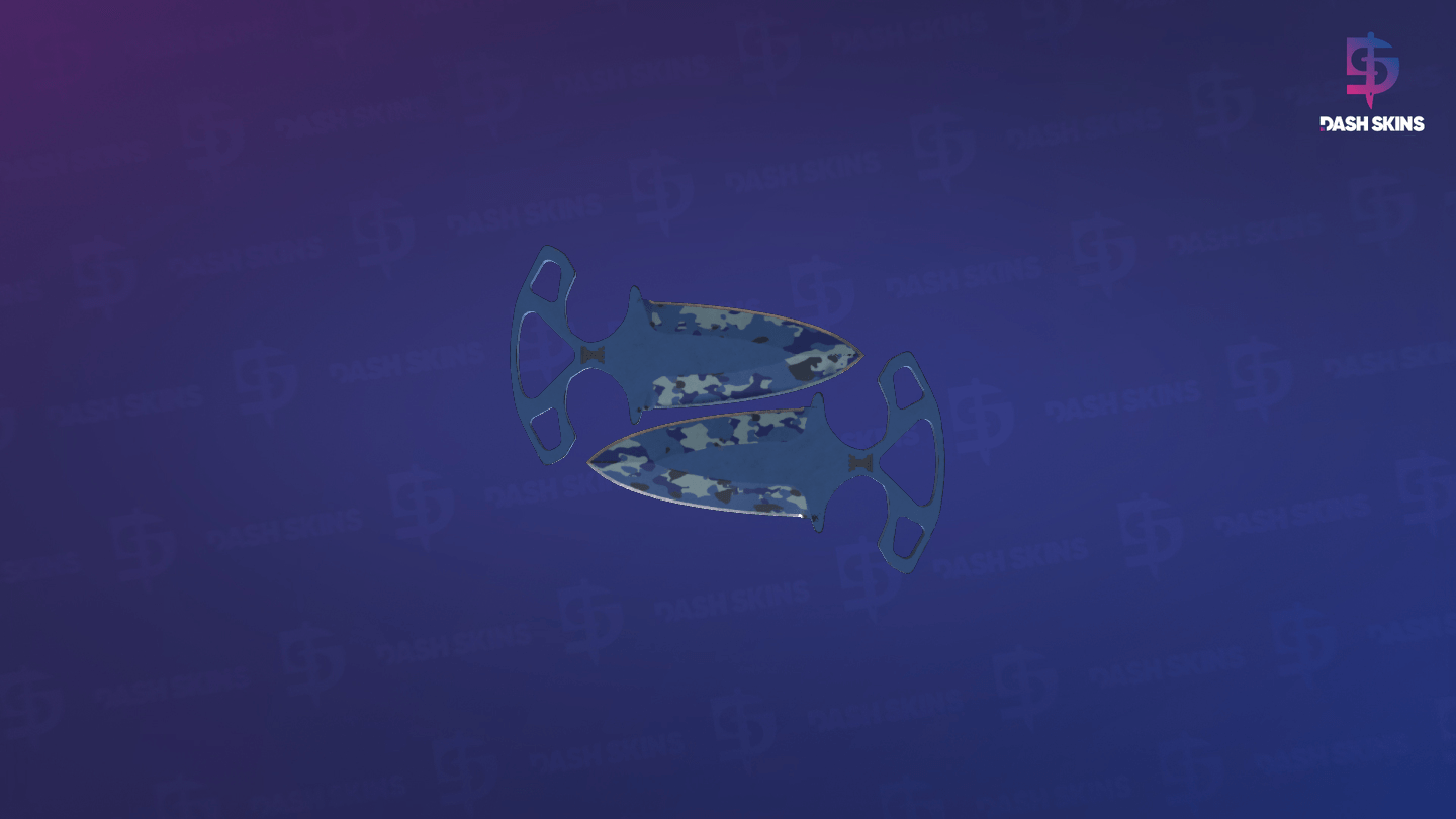 ★ Shadow Daggers | Bright Water (Field-Tested) Screenshot Playside