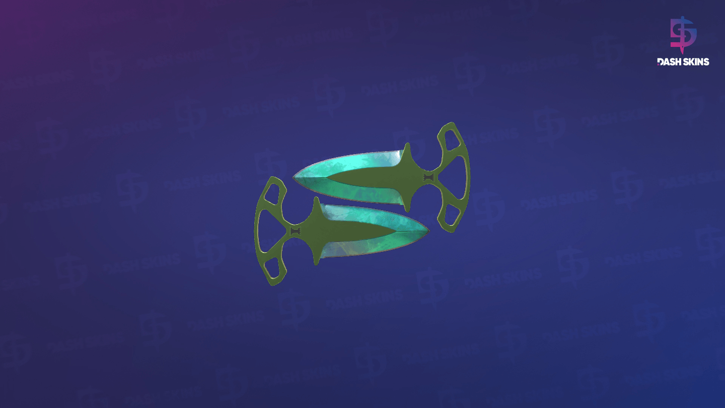 ★ Shadow Daggers | Gamma Doppler (Factory New) - Phase 2 Screenshot Playside
