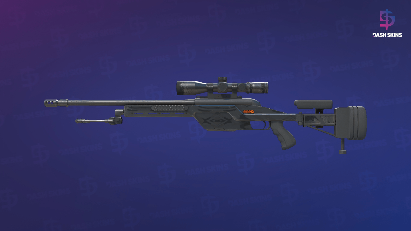 StatTrak™ SSG 08 | Dark Water (Field-Tested) Screenshot Playside