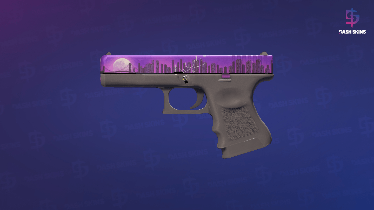 Glock-18 | Moonrise (Factory New) Screenshot Playside