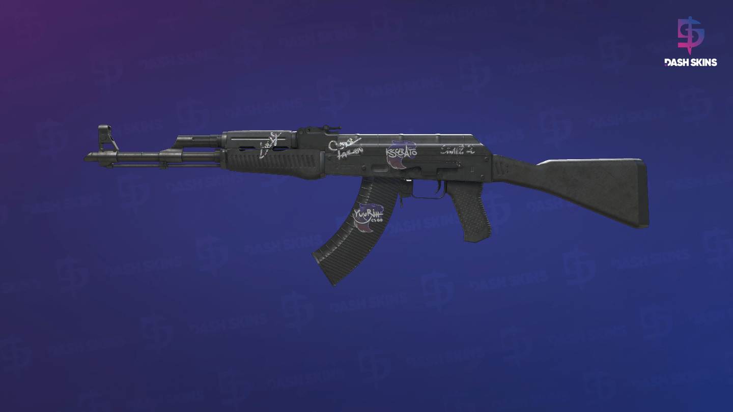 AK-47 | Slate (Battle-Scarred) Screenshot Playside