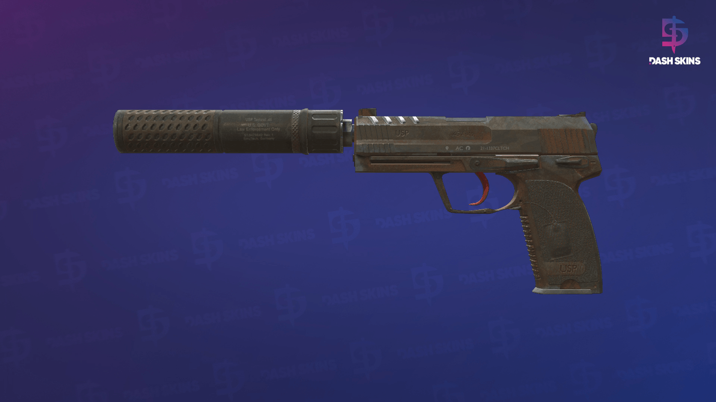 USP-S | Desert Tactical (Battle-Scarred) Screenshot Playside