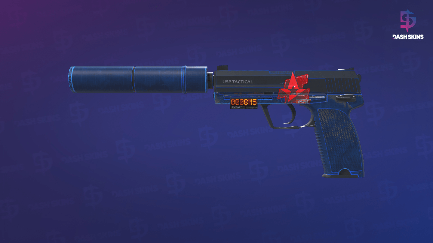 StatTrak™ USP-S | Blueprint (Field-Tested) Screenshot Playside