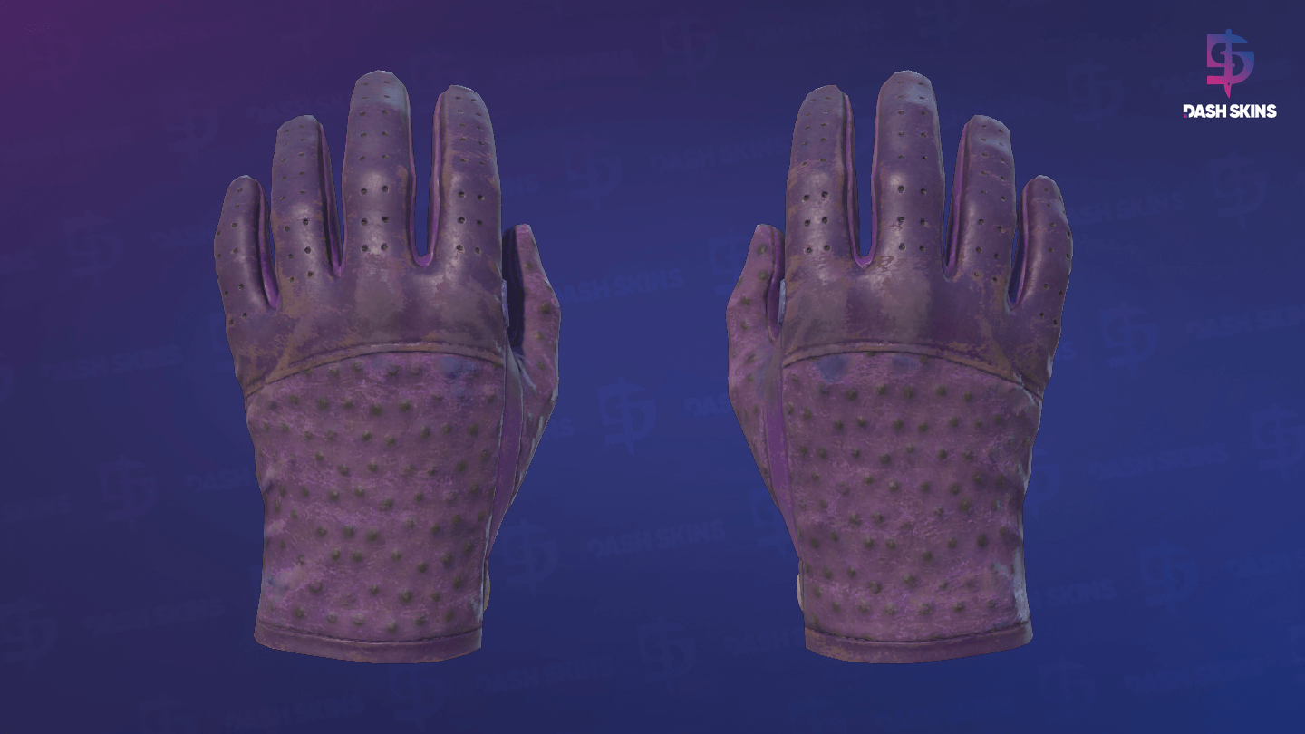 ★ Driver Gloves | Plum Quill (Battle-Scarred) Screenshot Playside