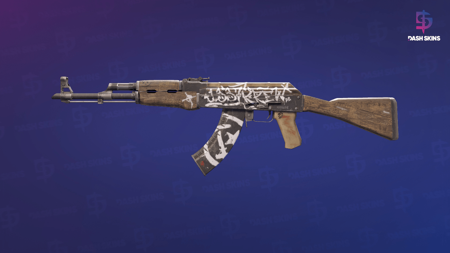 AK-47 | Wasteland Rebel (Minimal Wear) Screenshot Playside
