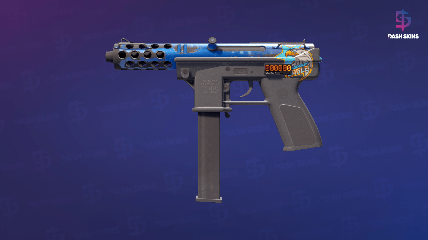 StatTrak™ Tec-9 | Ice Cap (Field-Tested) Screenshot Playside