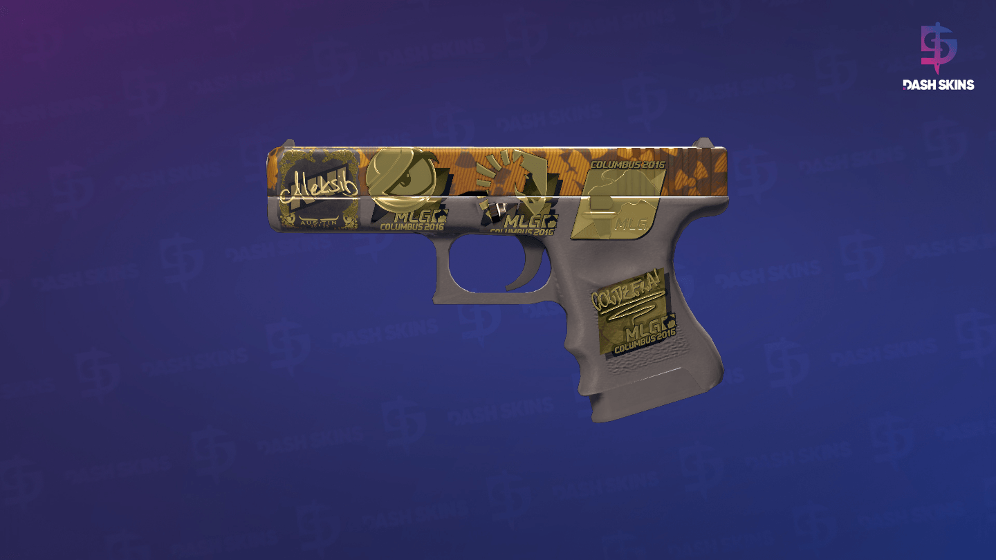Souvenir Glock-18 | Reactor (Minimal Wear) Screenshot Playside