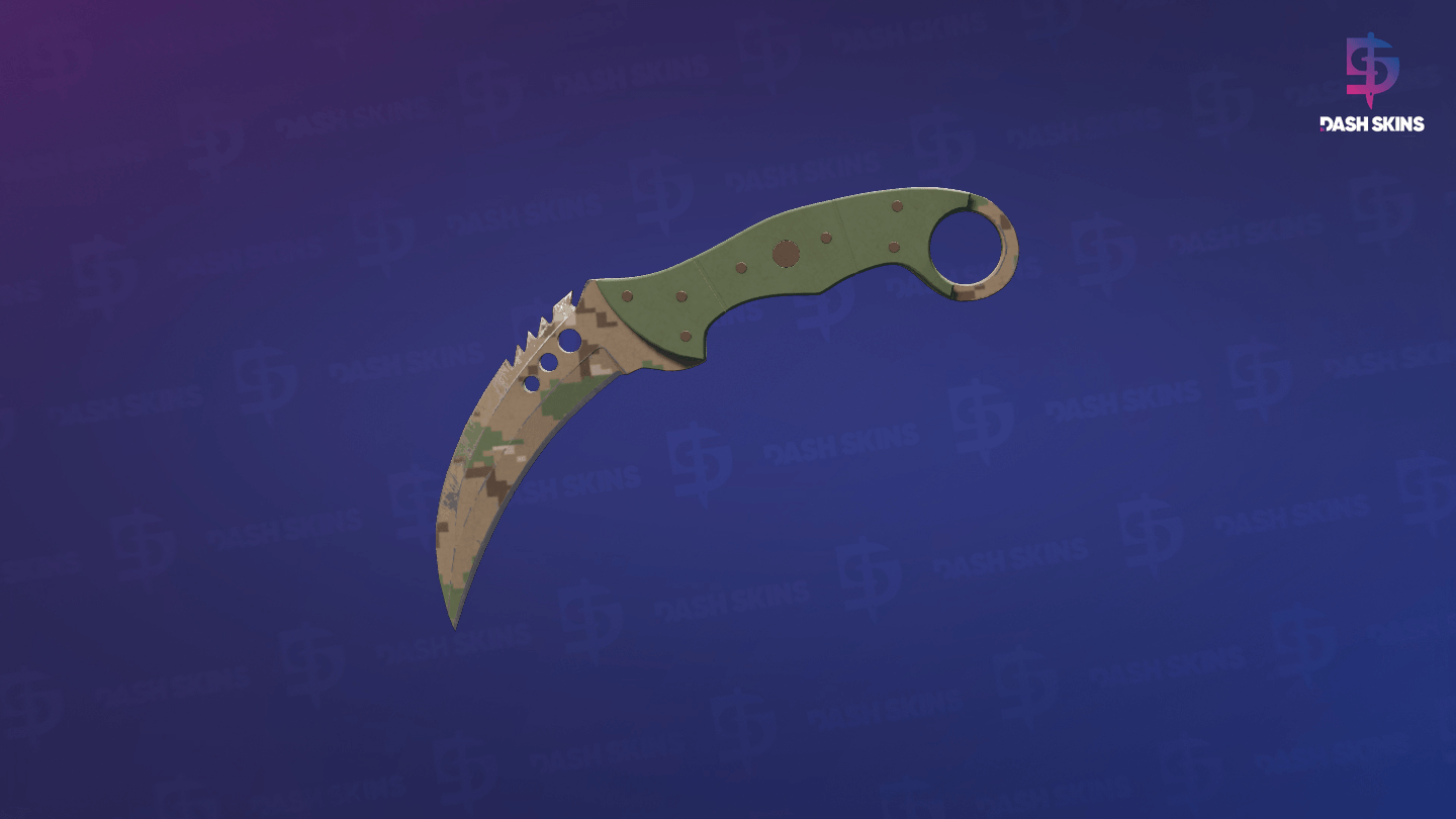 ★ Talon Knife | Forest DDPAT (Field-Tested) Screenshot Playside