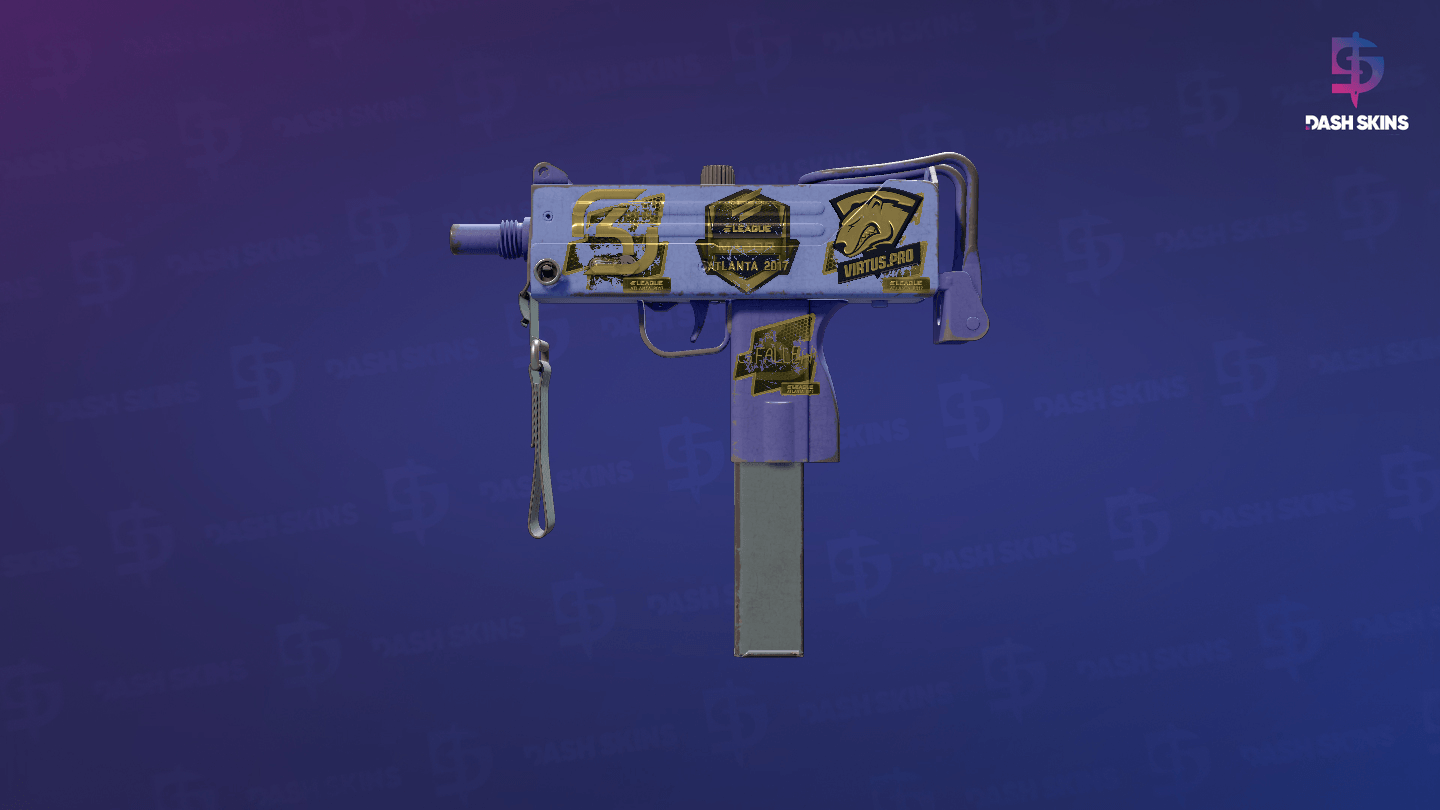 Souvenir MAC-10 | Indigo (Field-Tested) Screenshot Playside