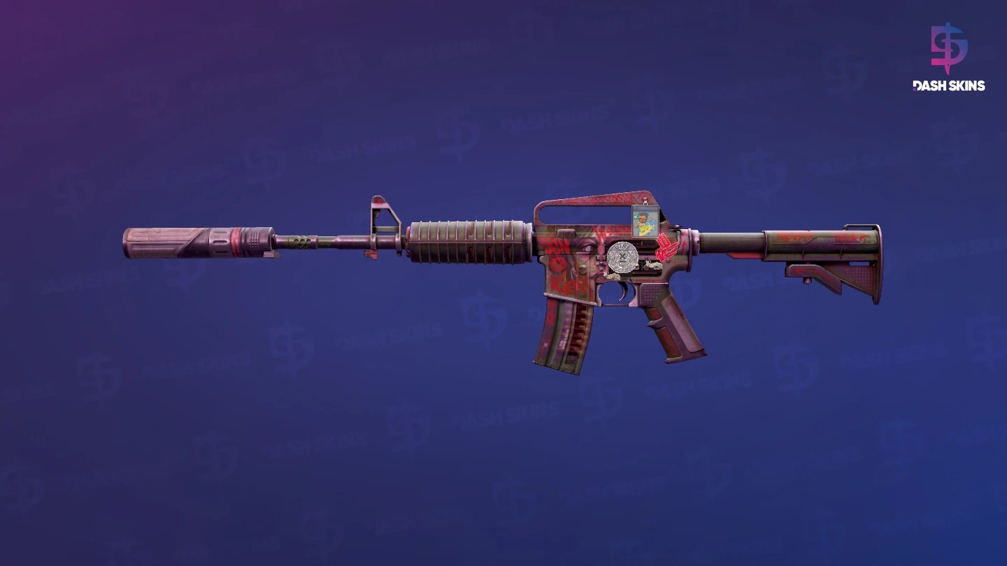 M4A1-S | Night Terror (Battle-Scarred) Screenshot Playside