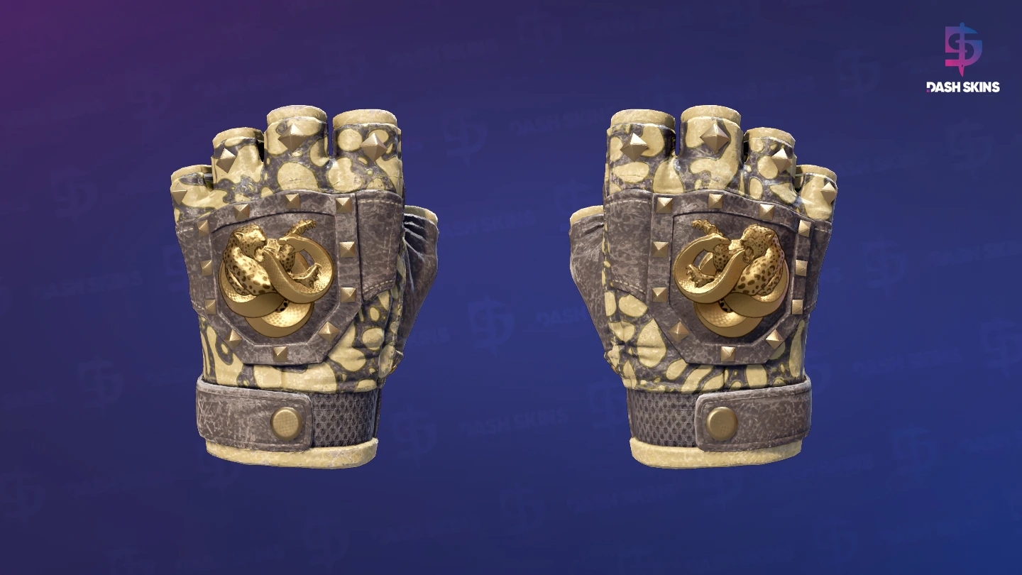 ★ Broken Fang Gloves | Yellow-banded (Well-Worn) Screenshot Playside