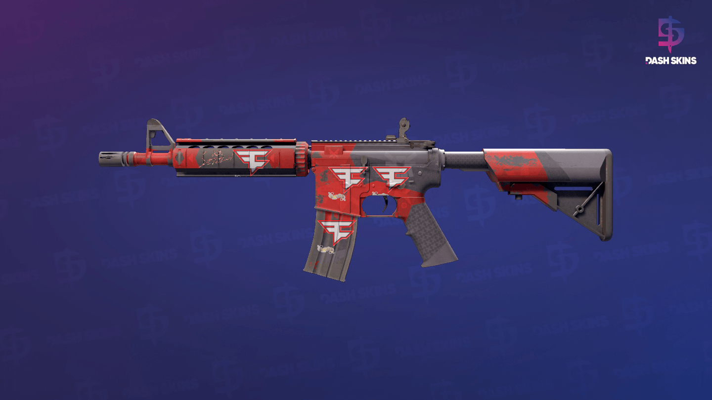 M4A4 | Evil Daimyo (Field-Tested) Screenshot Playside
