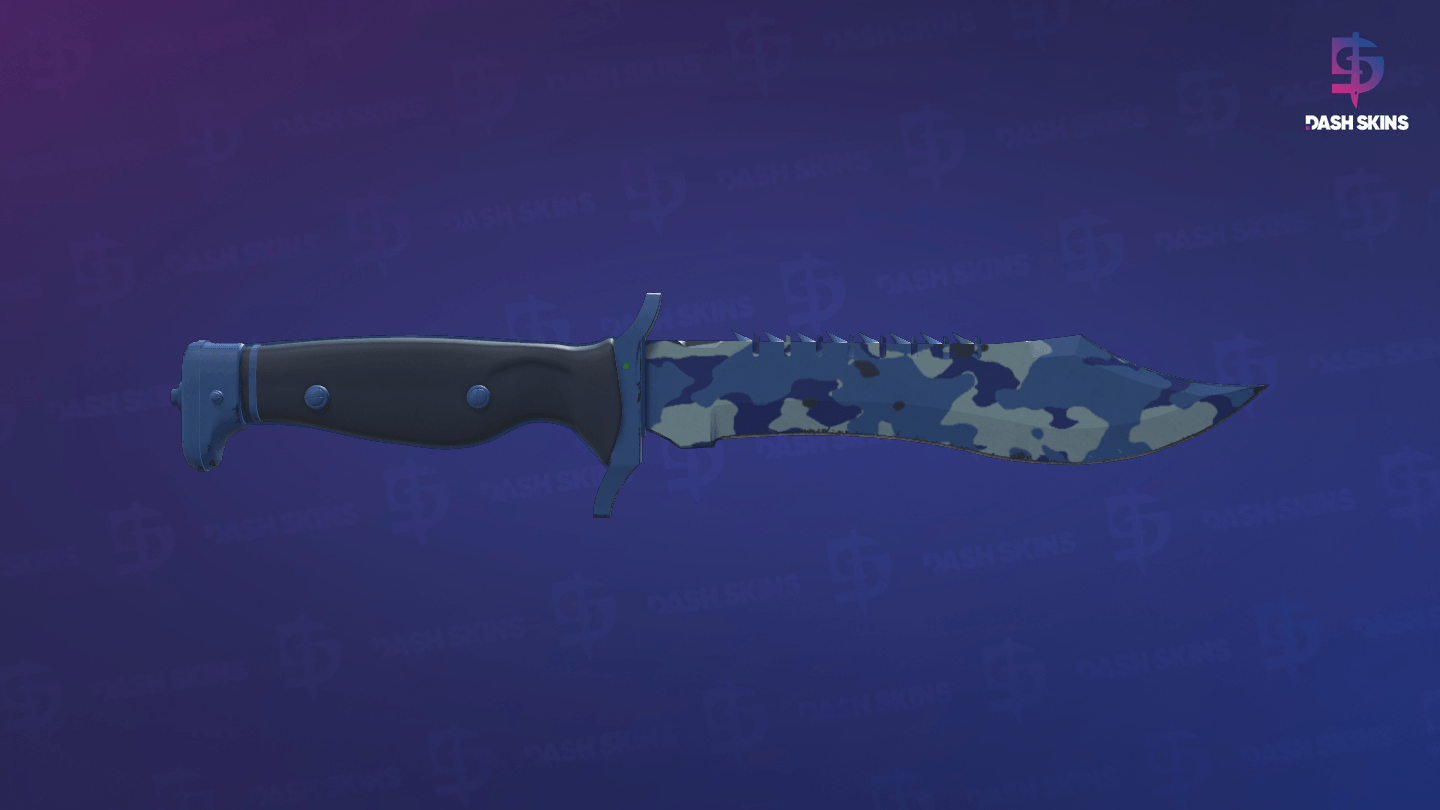 ★ Bowie Knife | Bright Water (Field-Tested) Screenshot Playside