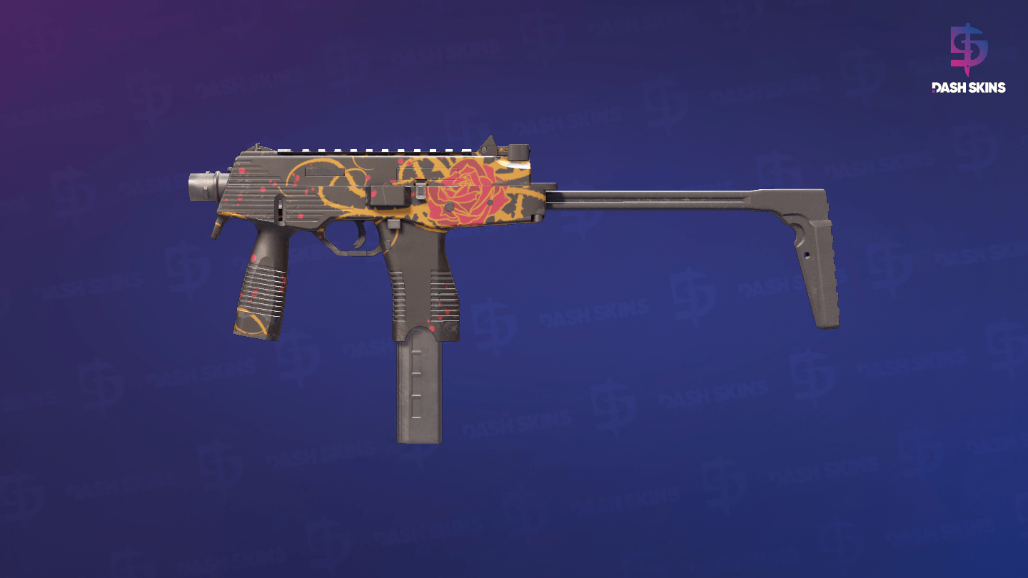 MP9 | Rose Iron (Minimal Wear) Screenshot Playside