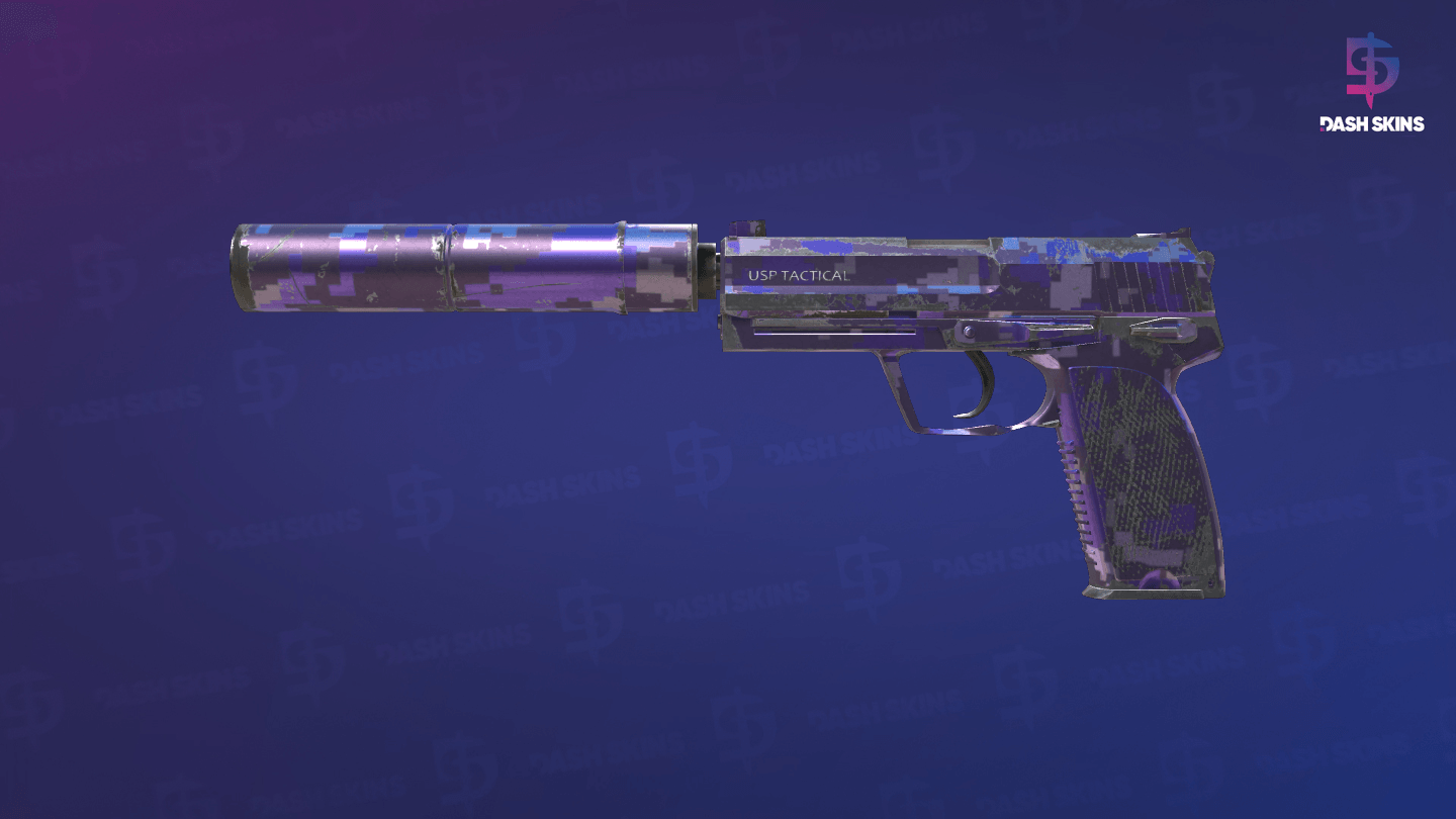 USP-S | Purple DDPAT (Field-Tested) Screenshot Playside