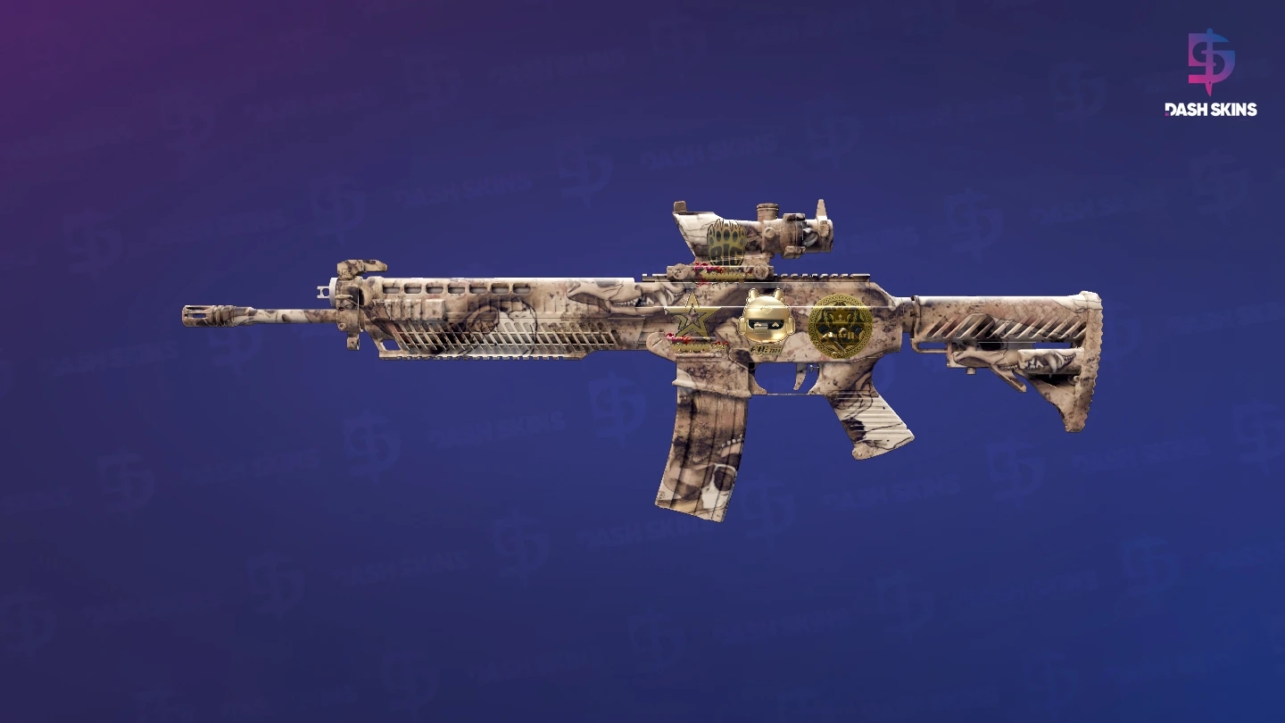 Souvenir SG 553 | Bleached (Factory New) Screenshot Playside