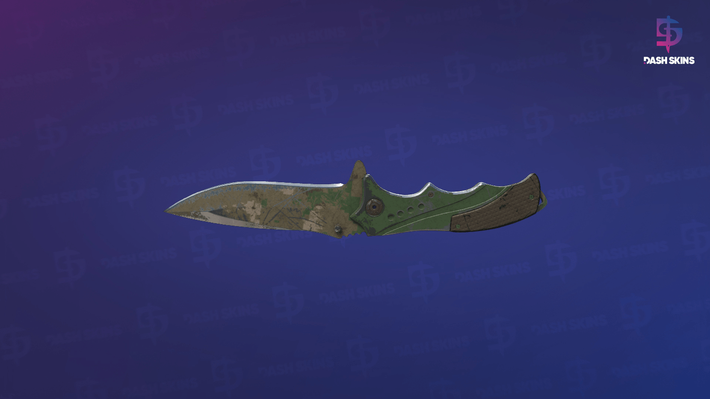 ★ Nomad Knife | Forest DDPAT (Battle-Scarred) Screenshot Playside