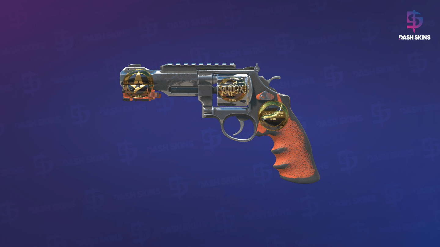 Souvenir R8 Revolver | Nitro (Battle-Scarred) Screenshot Playside