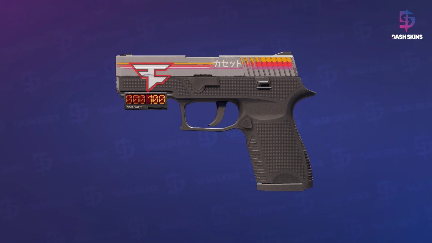 StatTrak™ P250 | Cassette (Minimal Wear) Screenshot Playside