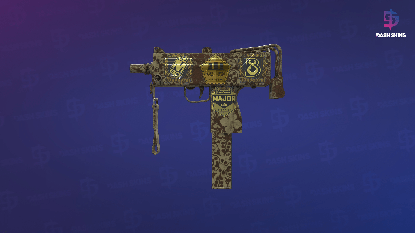 Souvenir MAC-10 | Sienna Damask (Factory New) Screenshot Playside