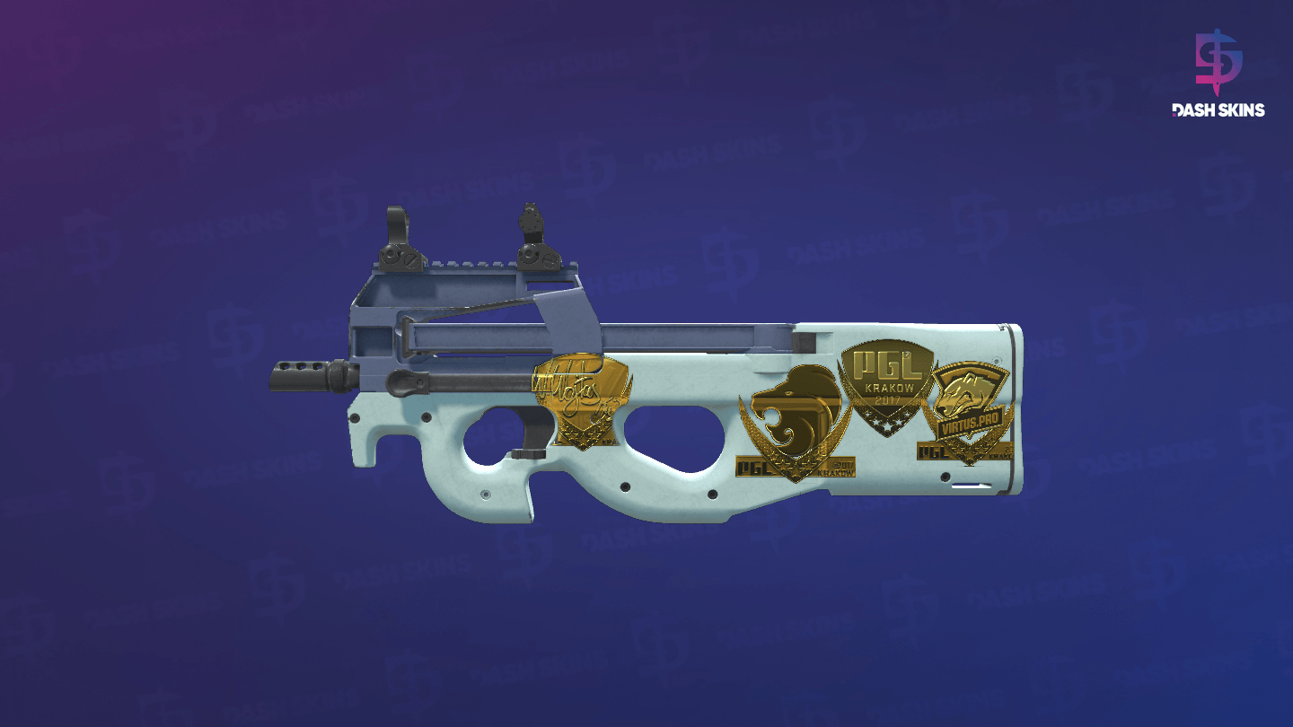 Souvenir P90 | Storm (Minimal Wear) Screenshot Playside