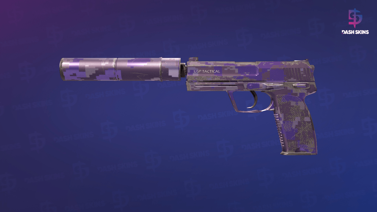 USP-S | Purple DDPAT (Field-Tested) Screenshot Playside